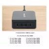 Manhattan 102667 4-Port-GaN-USB-Power-Delivery-Ladestation, 240 W