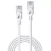 Lindy 1m Cat.6A U/UTP Ultra schlank Netzwerkkabel, Grau