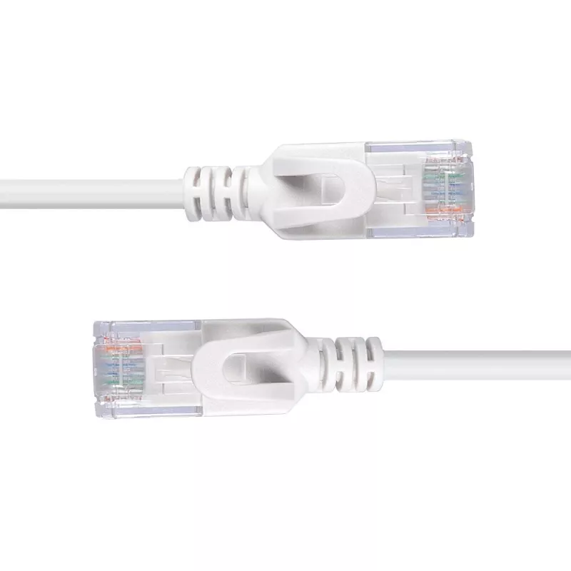 Lindy 5m Cat.6A U/UTP Ultra schlank Netzwerkkabel, Grau