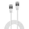 Lindy 1,5 m Cat.6A U/FTP Ultraflaches Netzwerkkabel, Grau