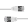 Lindy 1,5 m Cat.6A U/FTP Ultraflaches Netzwerkkabel, Grau