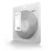 Lindy 0,3 m Cat.6A S/FTP LSZH Netzwerkkabel, Grau