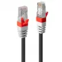 Lindy 45361 Netzwerkkabel Schwarz 0,3 m Cat6a S/FTP (S-STP)