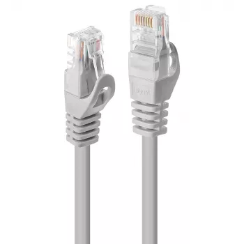 Netzwerkkabel Lindy 15m RJ-45 Cat5e Grau