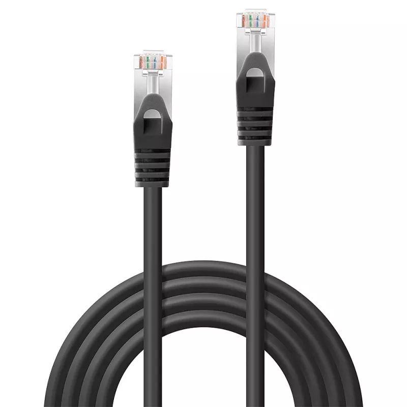 Lindy 48383 Netzwerkkabel Schwarz 3 m Cat5e F/UTP (FTP)