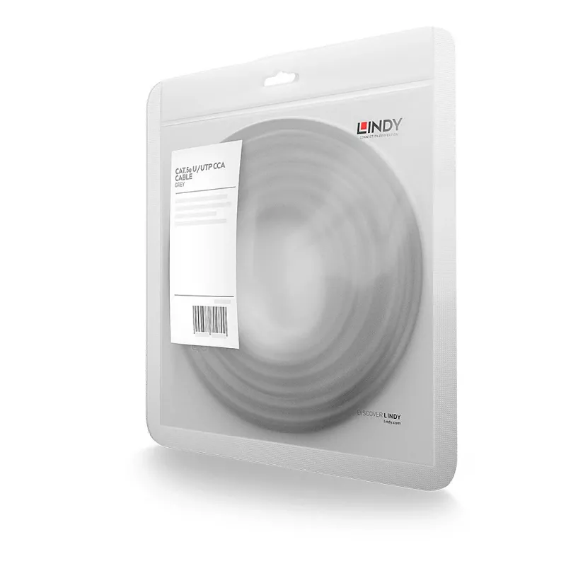 Lindy 48405 Netzwerkkabel Grau 10 m Cat5e U/UTP (UTP)