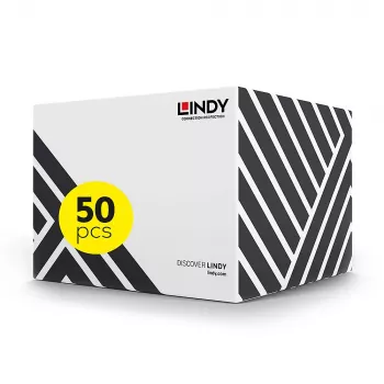 Lindy 48407 Cat5e U/UTP Patchkabel, 2 m, grau, 50er-Pack