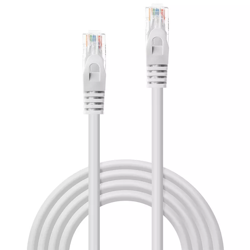 Lindy 48205 Netzwerkkabel Weiß 5 m Cat6 U/UTP (UTP)
