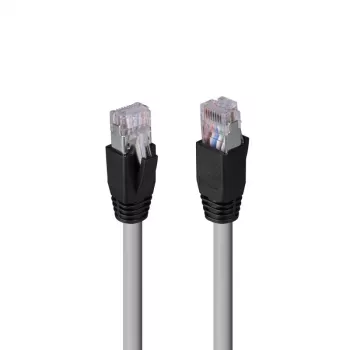 Netzwerkkabel Lindy Cat.6A U/FTP LSZH Solid Core, 90 m, grau, RJ-45 auf RJ-45