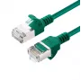 MicroConnect V-FTP6A0015G-SLIM CAT6A U/FTP Slim LSZH Netzwerkkabel, 0,15 m, grün