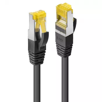 Lindy 47624 Netzwerkkabel schwarz 1 m Cat6a U/UTP (UTP)