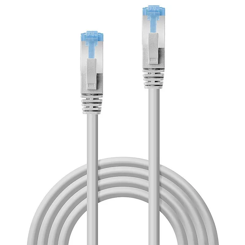 Lindy 47622 Cat.6A LSZH Netzwerkkabel, 2 m, Grau, 10er-Pack