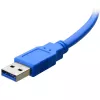 USB-Kabel TECHLY ICOC-MUSB3-A-005 — USB A auf Micro-USB B, USB 3.2 Gen 1 (5 Gbit/s), 0,5 m, blau