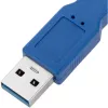 Techly Verlängerungskabel USB 3.0, A-Stecker / A-Buchse, 1m, Blau ICOC U3-AA-10-EX