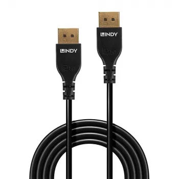 Lindy 0,5 m schlank DisplayPort 1.4 Kabel