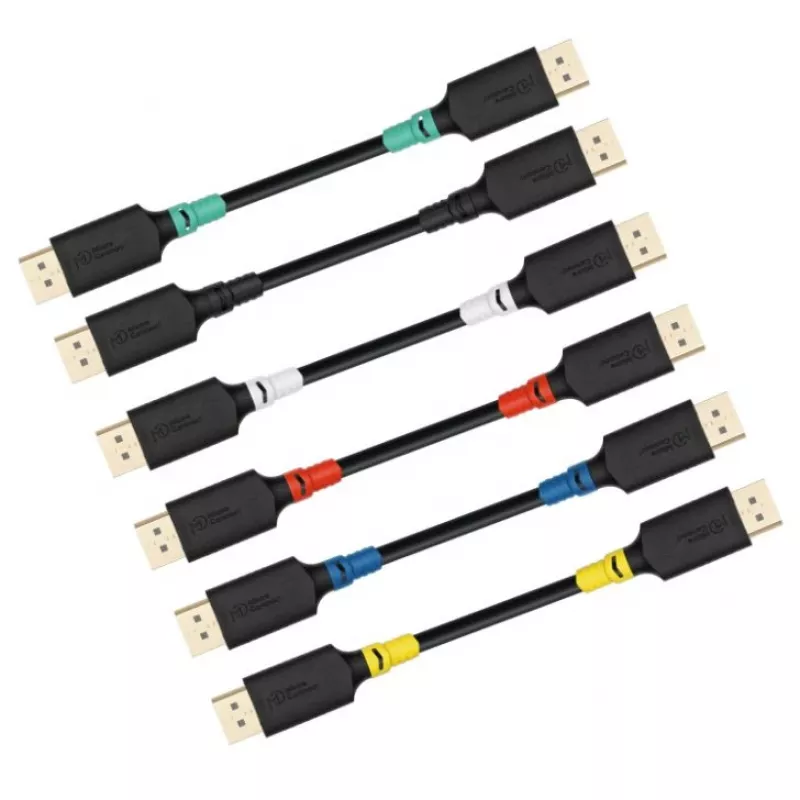 DisplayPort-Kabel MicroConnect MC-DP-MMG-500LSZH, 4K, DisplayPort 1.2, 5,0 m, LSZH-Mantel