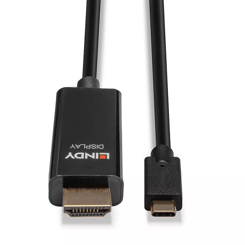 Lindy 5m USB Type C auf HDMI 4K60 Adapterkabel mit HDR