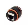 VALUE 21.99.3007 RJ-45-Kupplung geschirmt, Cat.6A, Outdoor/Industrie, schwarz