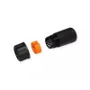 VALUE 21.99.3007 RJ-45-Kupplung geschirmt, Cat.6A, Outdoor/Industrie, schwarz