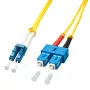 Lindy 1m LC-SC OS2 9/125 Glasfaser-Patchkabel