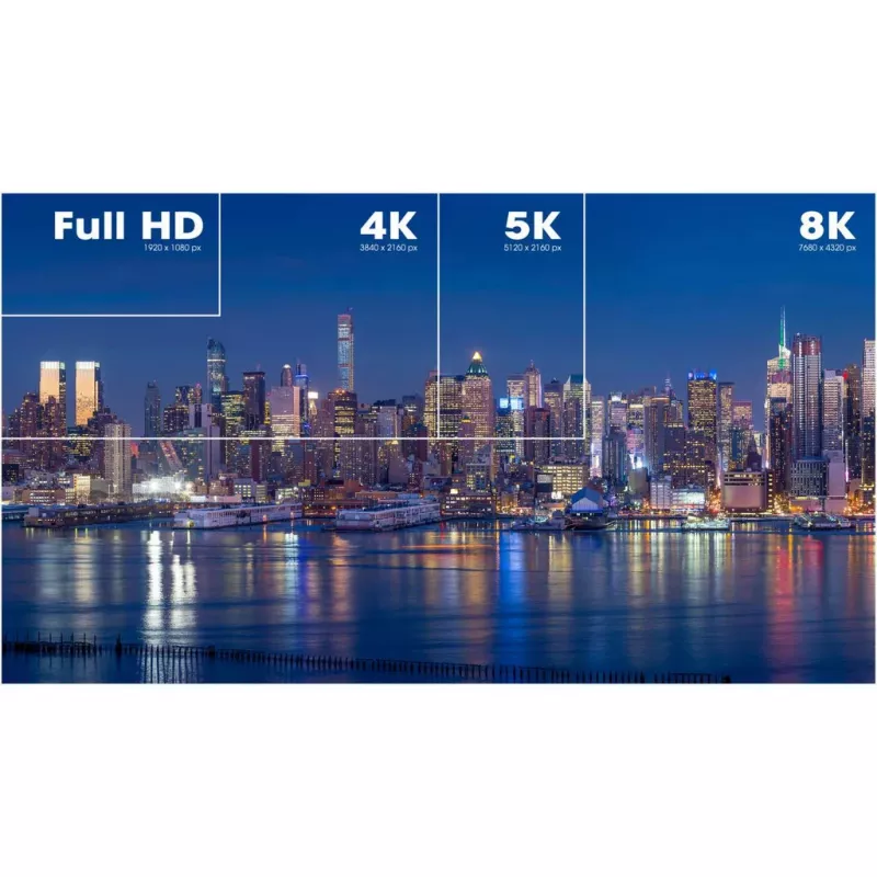 HDMI-Kabel Manhattan 8K@60Hz 1m geflochten Stecker auf Stecker Schwarz