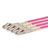 Lanview LVO230502-MTP InfiniBand Glasfaserkabel 2 m OM4 MTP LC