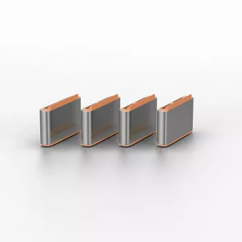 USB-C-Portblockierer-Set Lindy, 4 Stück, Orange