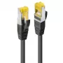 Lindy 47691 S/FTP LSZH Netzwerkkabel, 1 m, Schwarz, 10er-Pack