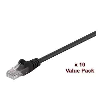 Microconnect V-UTP507SVP Netzwerkkabel Schwarz 7 m Cat5e U/UTP (UTP)