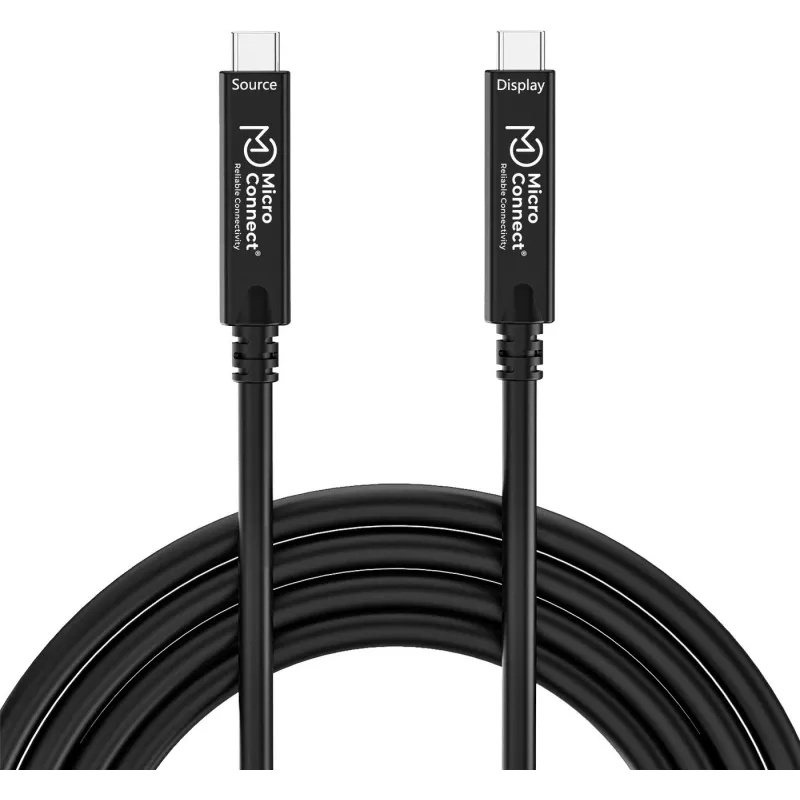 USB-C-Kabel MicroConnect MC-USB3.2CC075-8K-OP 7,5 m – USB-C auf USB-C, 7,5 m Länge