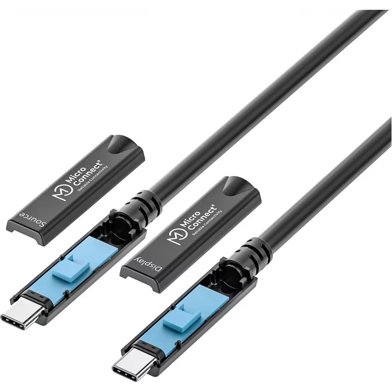 USB-C-Kabel MicroConnect MC-USB3.2CC075-8K-OP 7,5 m – USB-C auf USB-C, 7,5 m Länge