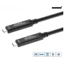 USB-C-Kabel MicroConnect MC-USB3.2CC15-8K-OP, 15 m, USB-C auf USB-C, 8K-Unterstützung