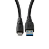 USB-C-auf-USB-A-Adapterkabel MicroConnect USB3.2AC1-LSZH, 1 m, USB 3.2