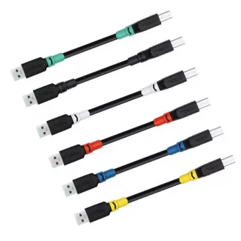 USB-A-B-Datenkabel MicroConnect USB3.0AB2B‑LSZH 2 m, USB 3.2 Gen 1 (Micro-B/B), LSZH