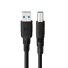MicroConnect USB3.0AB3B-LSZH USB 3.2 A-B Gen 1 Kabel, 3 m, LSZH, ColorFlex