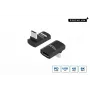 MicroConnect USB4-CCFAS90-240W Premium USB4 Gen 3x2 USB-C horizontaler 90°-Adapter, 240 W, 40 Gbit/s