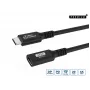 MicroConnect USB3.2CC05EX Premium USB-C-Verlängerungskabel, 0,5 m, USB 3.2