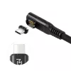 Microconnect MC-LS-USB4CC1.0-A USB-Kabel 1 m USB C Schwarz