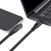 Microconnect MC-LS-USB4CC1.0-A USB-Kabel 1 m USB C Schwarz