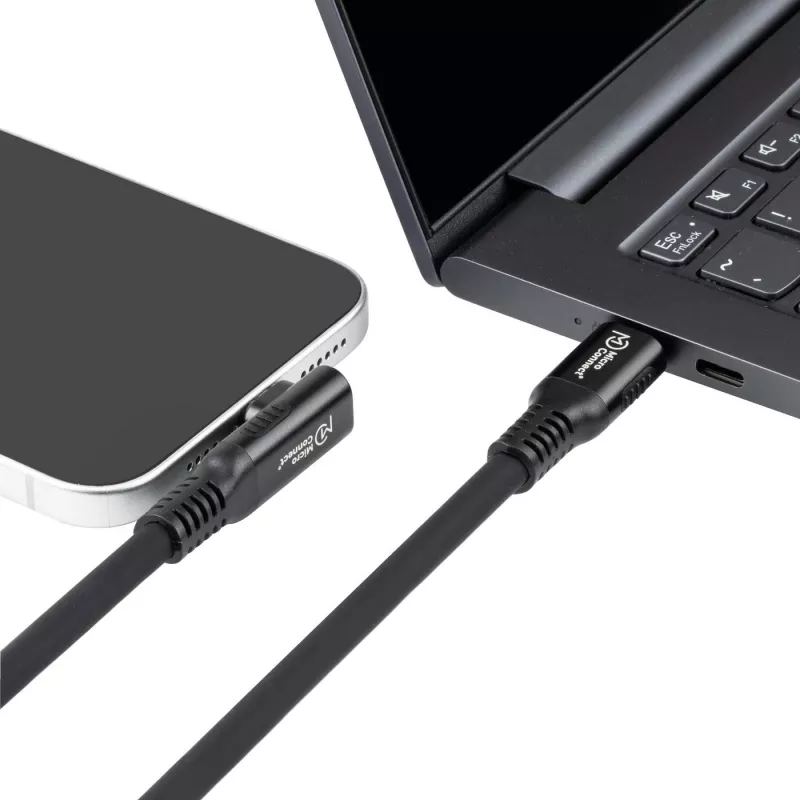 Microconnect MC-LS-USB4CC1.0-A USB-Kabel 1 m USB C Schwarz