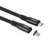 Microconnect MC-LS-USB4CC2.0 USB-Kabel 2 m USB C Schwarz