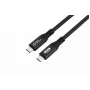MicroConnect USB4CC05-240W-80GBPS Premium USB4 Gen 4 USB-C-Kabel, 0,5 m, 80 Gbit/s, 240 W