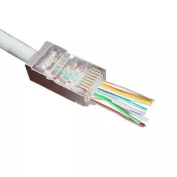 MicroConnect CON6FTPE modularer RJ45-Easy-Stecker Cat6 FTP (100 Stück)