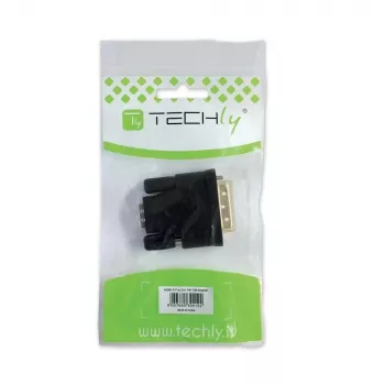 Techly HDMI (F) auf DVI-D (M) Adapter IADAP HDMI-651