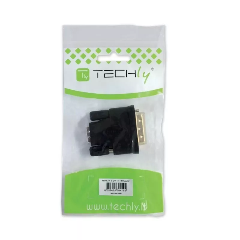 Techly HDMI (F) auf DVI-D (M) Adapter IADAP HDMI-651