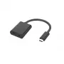 Microconnect USB3.1CPD35MM Adapter USB-C auf 3,5-mm-Audio mit PD-Ladefunktion