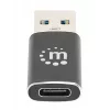 Manhattan 153980 USB-C-(Buchse)-auf-USB-A-(Stecker)-Adapter, USB 3.2 Gen 2, 10 Gbit/s