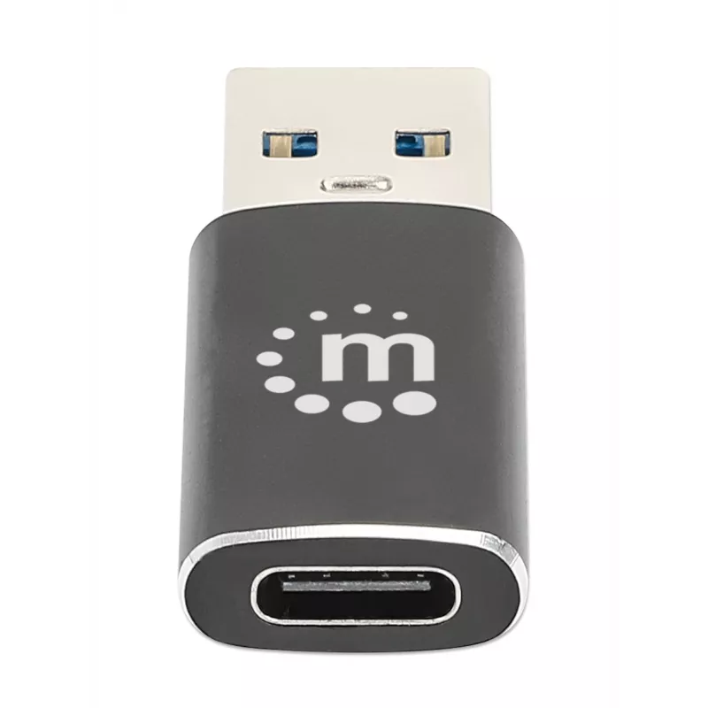Manhattan 153980 USB-C-(Buchse)-auf-USB-A-(Stecker)-Adapter, USB 3.2 Gen 2, 10 Gbit/s