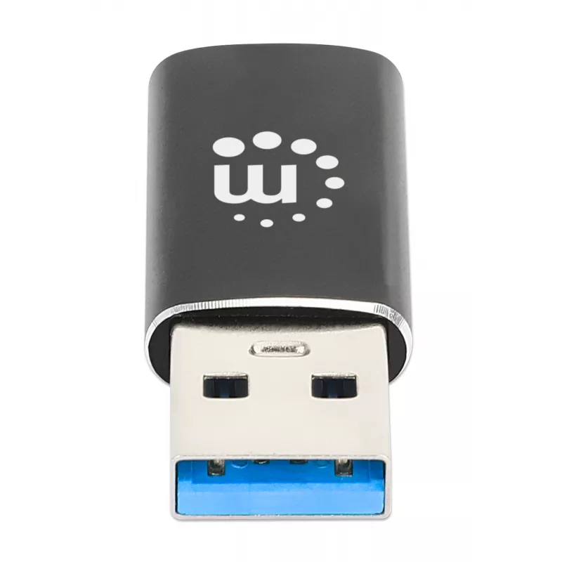 Manhattan 153980 USB-C-(Buchse)-auf-USB-A-(Stecker)-Adapter, USB 3.2 Gen 2, 10 Gbit/s