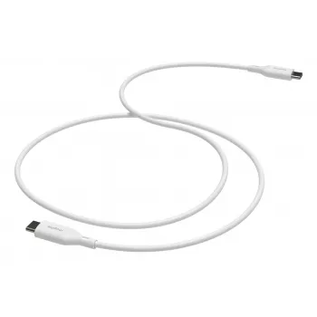 mophie essentials USB-C auf USB-C | Ladekabel 2 m, Weiß
